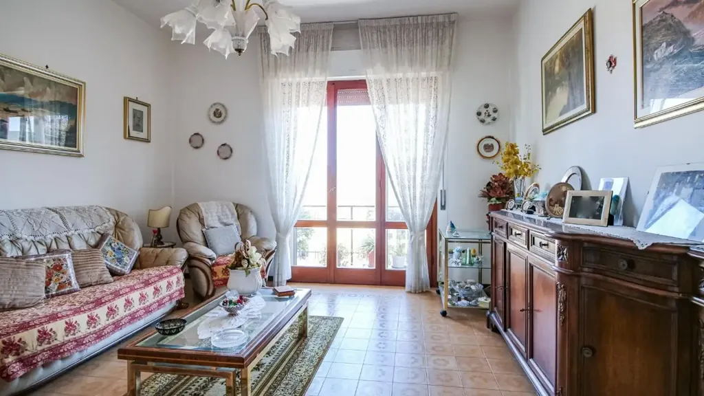 Living Room - Apartment with Balcony in Vecchiano Centre