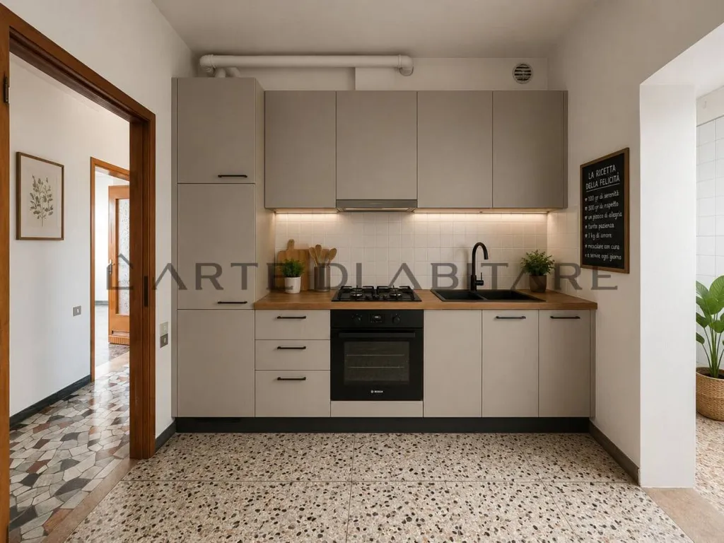 Köök - Penthouse with Garage in San Giuseppe, Padova