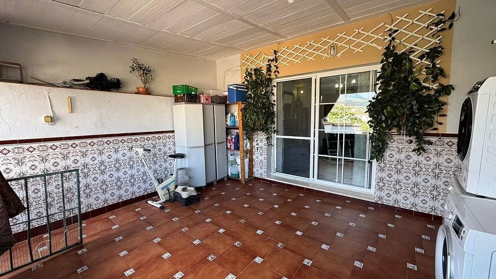 Köök - Chalet with Terrace in Riogordo