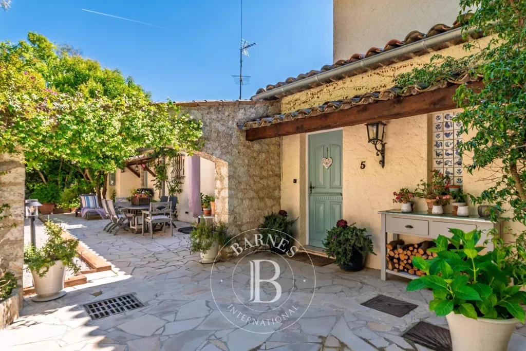Terrasse - Villa Provençale avec Vue Panoramique à Opio