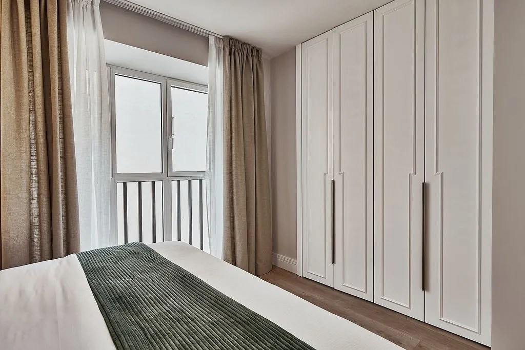 Chambres - 2-Bedroom Flat with Air Conditioning in Chueca