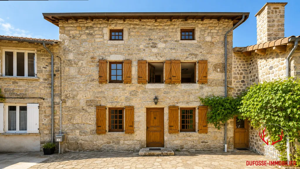 Välivaade - Renovated Stone House in Dornas, Ardèche