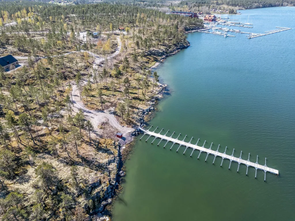 Vista aerea - Plot for Development with Water Access in Gryts Archipelago
