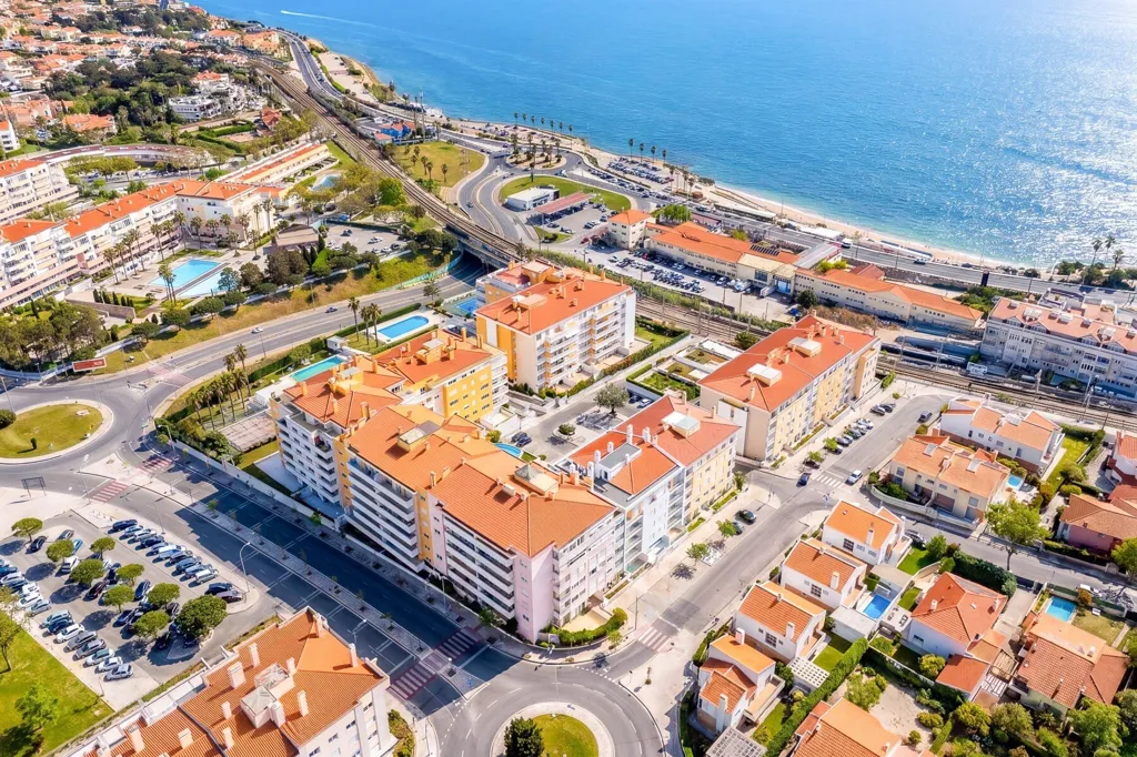 Vue aérienne - Luxury Apartment with Balconies in Cascais