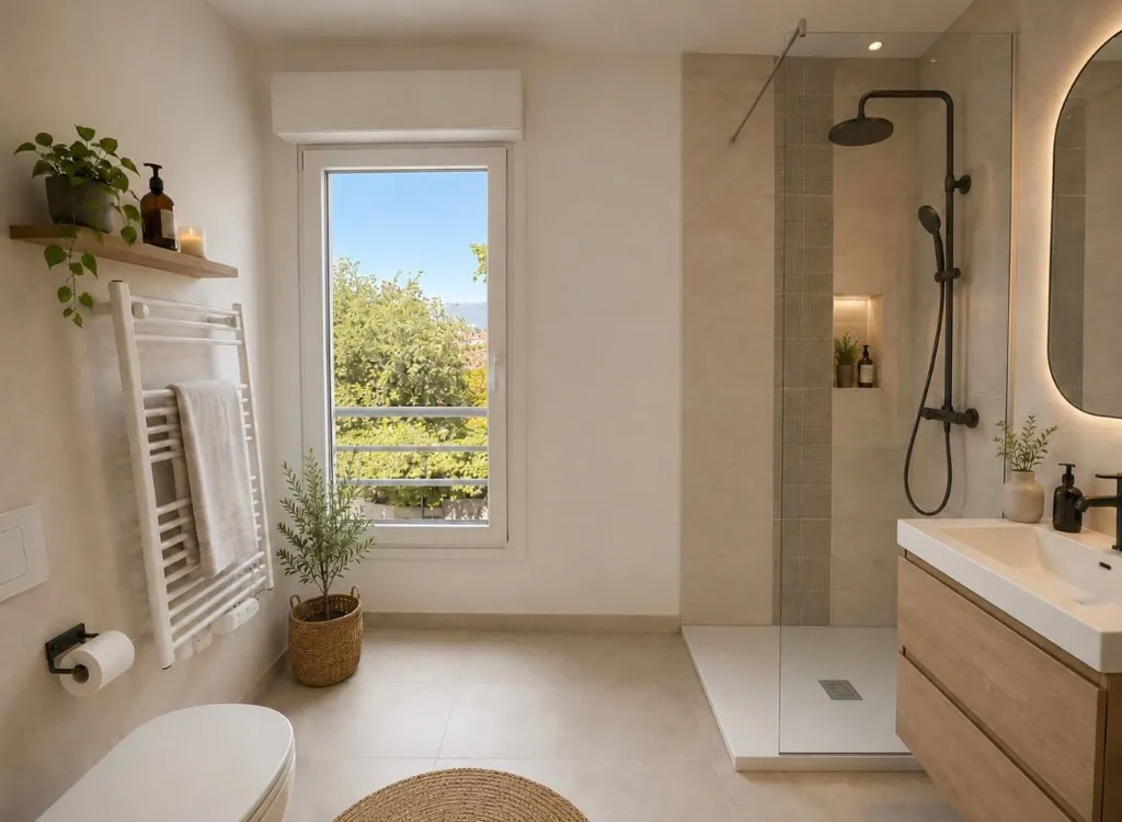 Salles de bain - Studio avec Balcon à La Seyne-sur-Mer