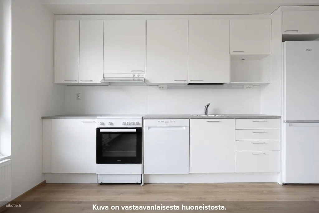 Köök - Modern Flat with Balcony in Konala, Helsinki