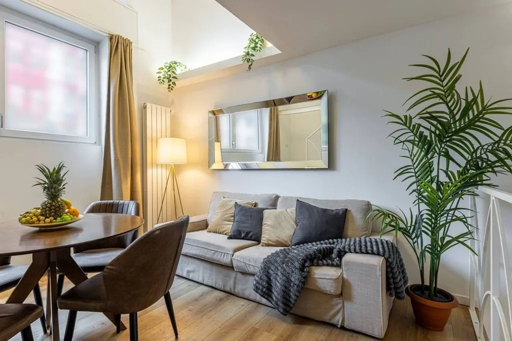 Séjour - Luxury Loft with Metro Access in Milan