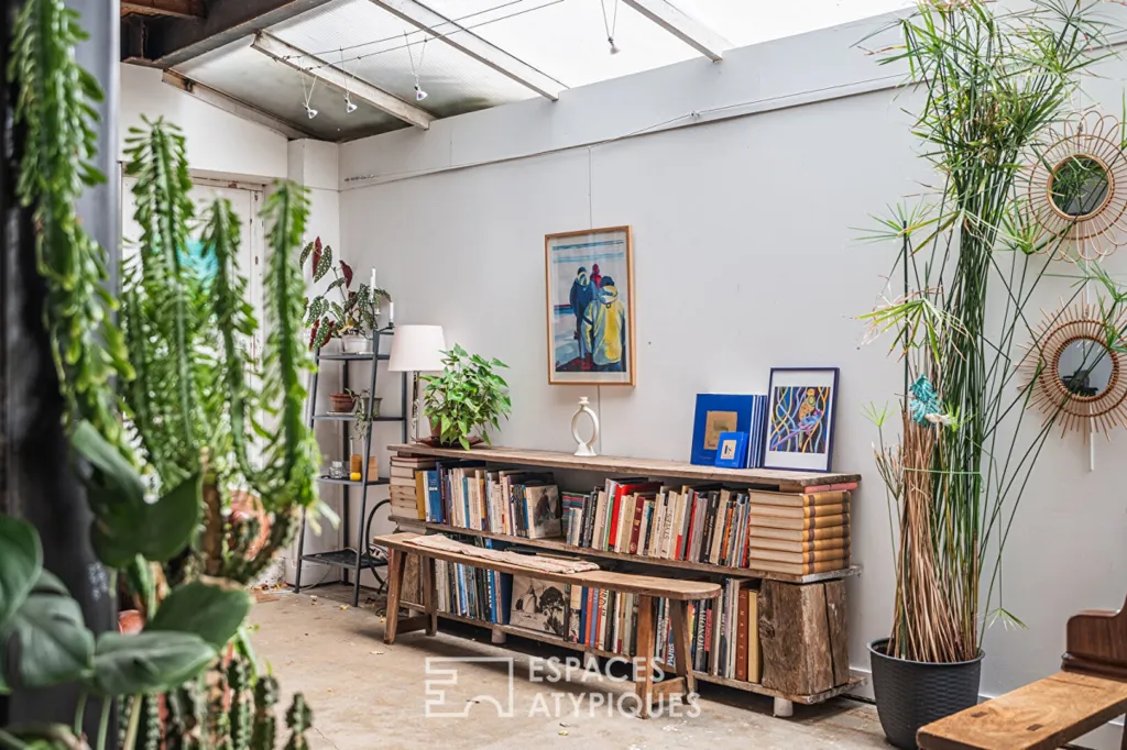 Rooms - Converted Loft with Garden in Bernin