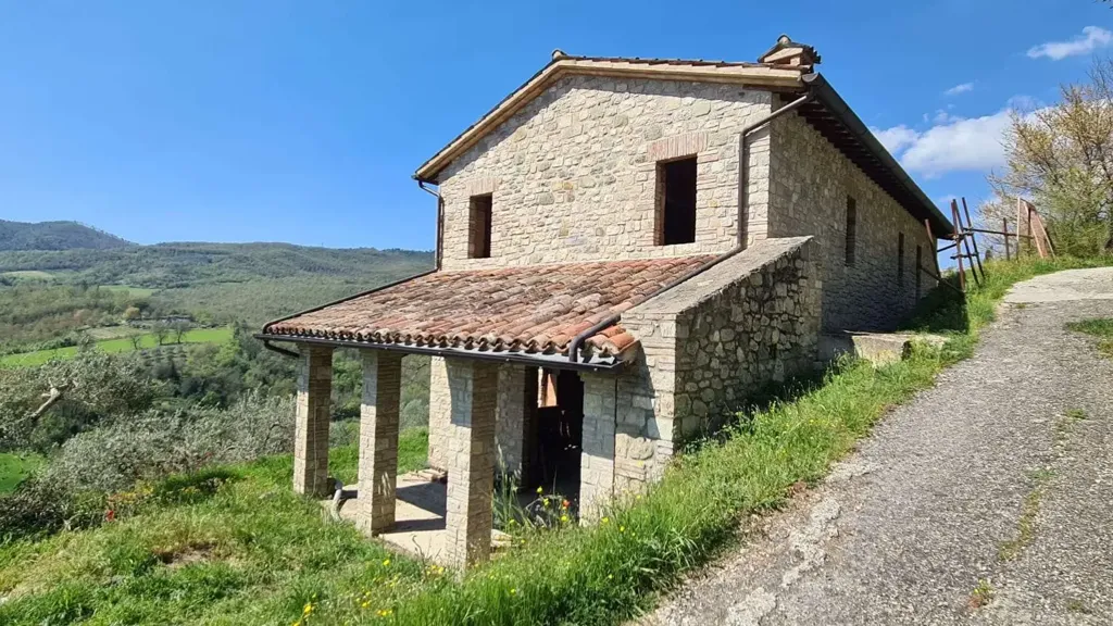Extérieur - New Rustico with Garden in Montemolino, Todi