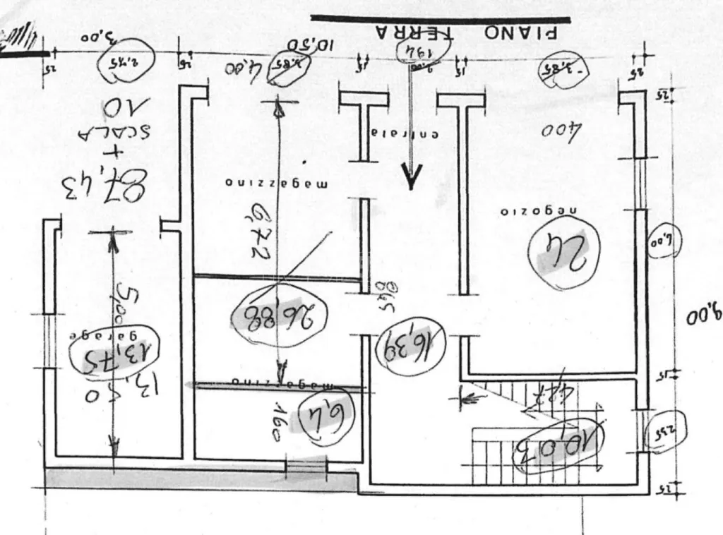 Floor Plan - Panoramic Semi-Detached Villa in Serramazzoni