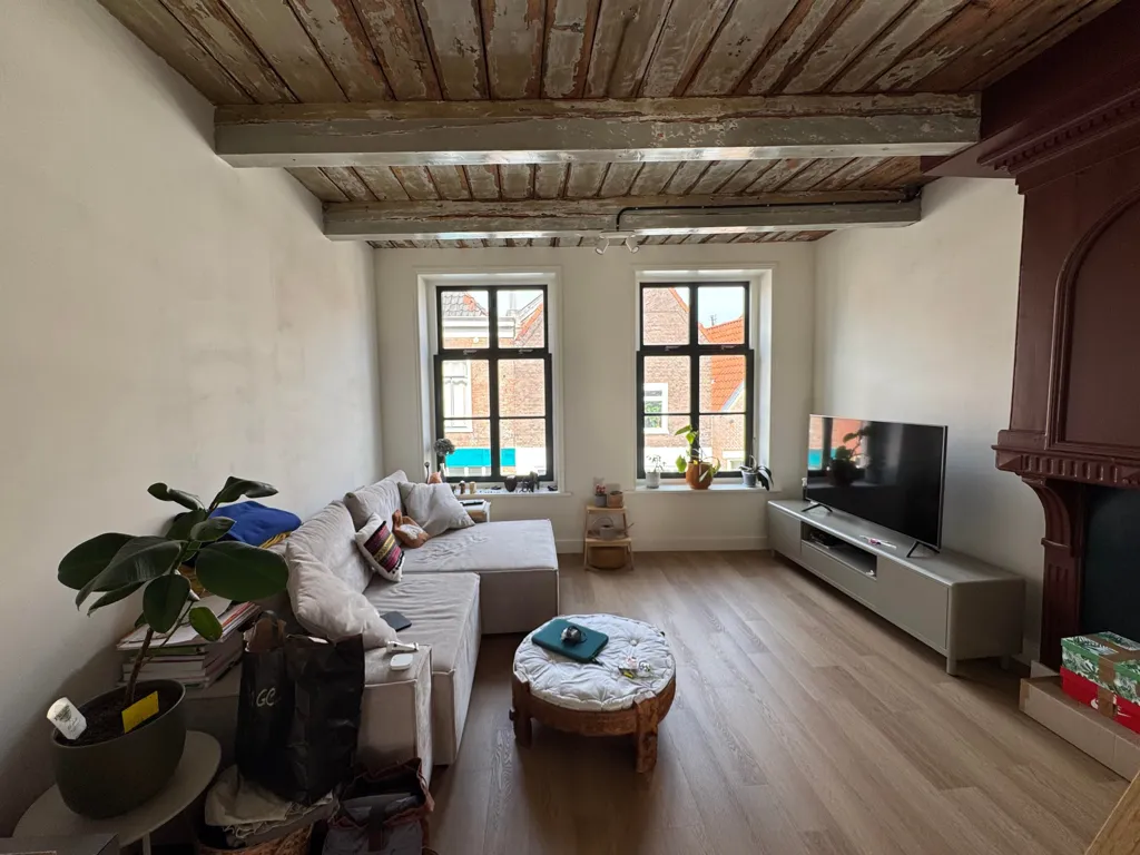 Séjour - Historic Maisonette with Terrace in Leeuwarden