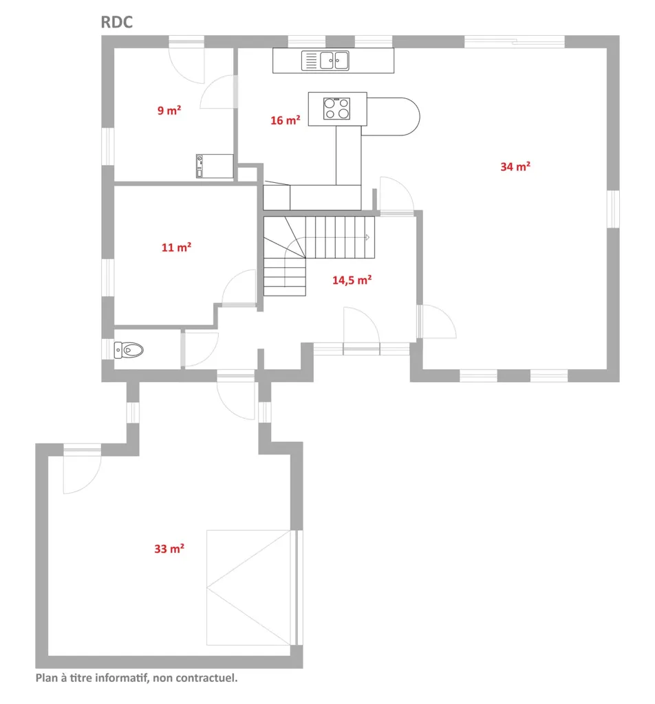 Maison 4 chambres à Orp-Jauche