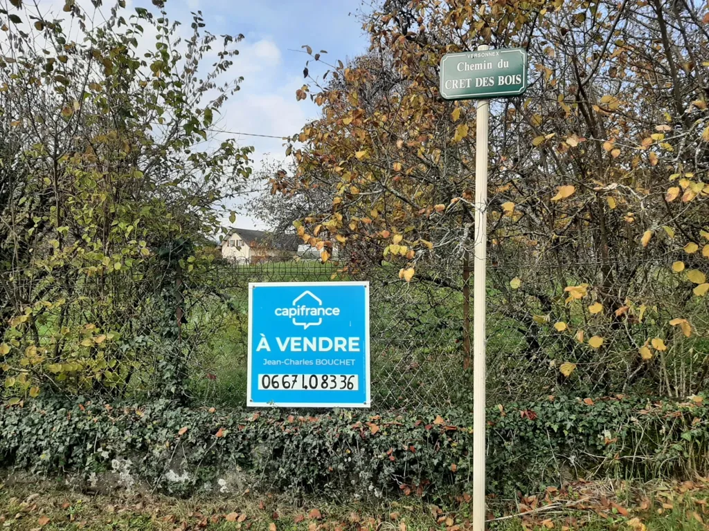 Garden - Constructible Land Divisible into 3 Lots in Versonnex