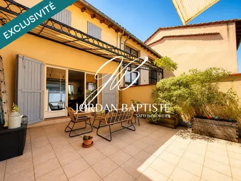 Terrace - Loft-Style House with Terrasse in Grisolles