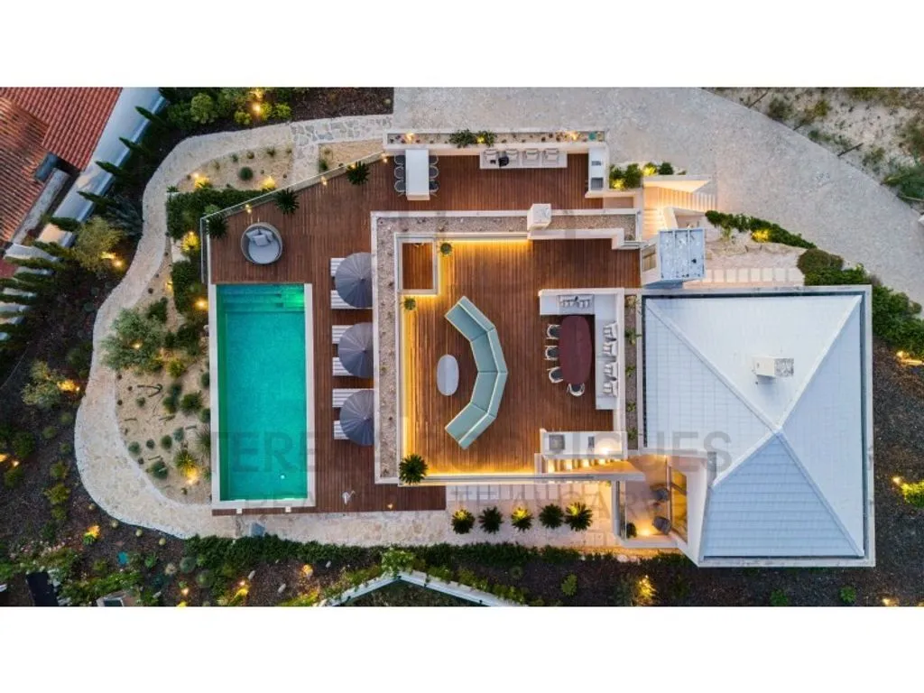 Vista aerea - Modern House with Sea View in Lagoa