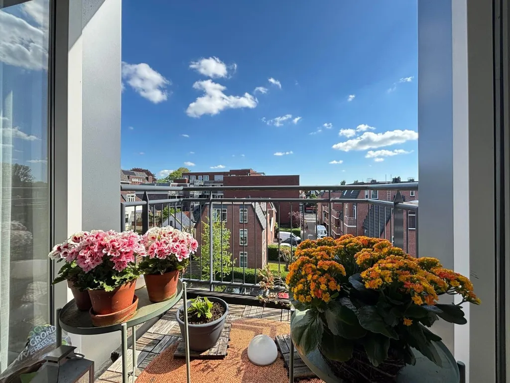 Balcon - Apartment with Balcony in Barestraat, Groningen