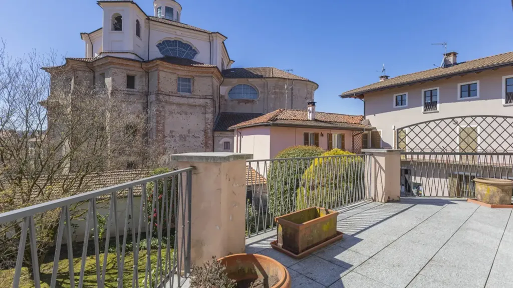 Terrasse - Historic Villa with Panoramic Views in Grignasco