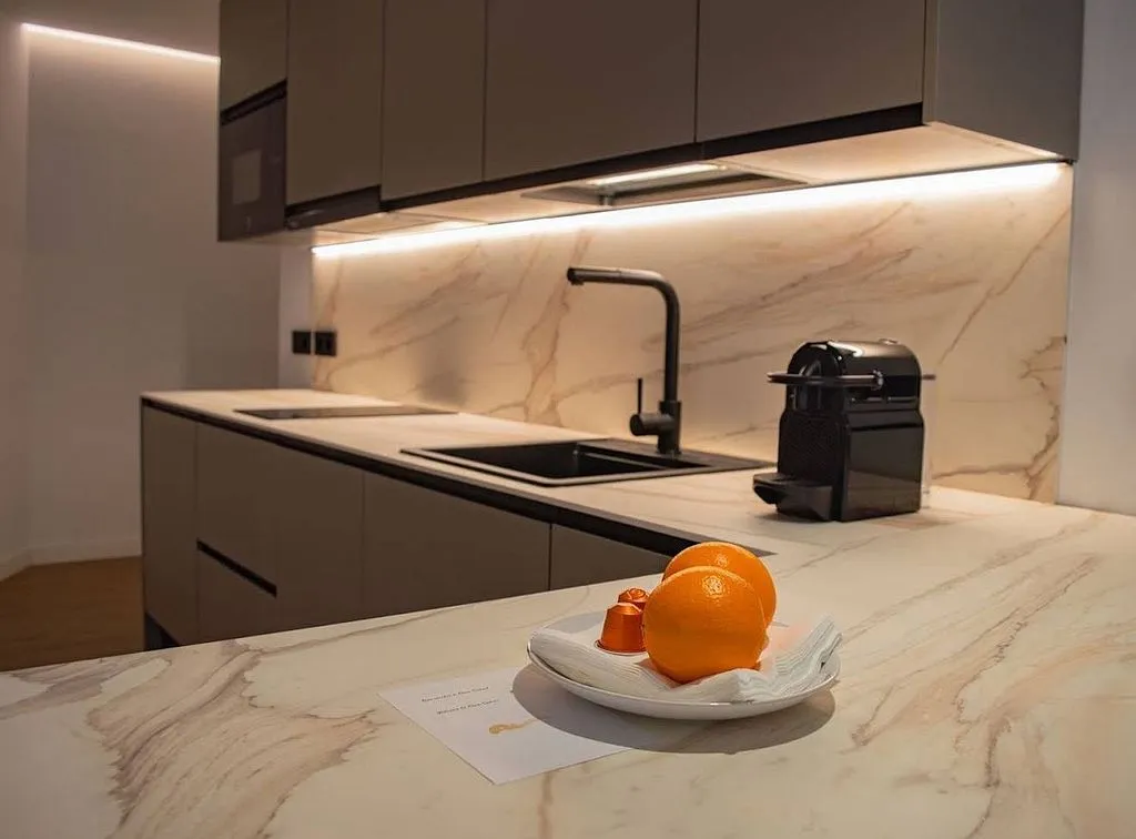 Cuisine - New 1-Bedroom Flat with Lift in Benimamet