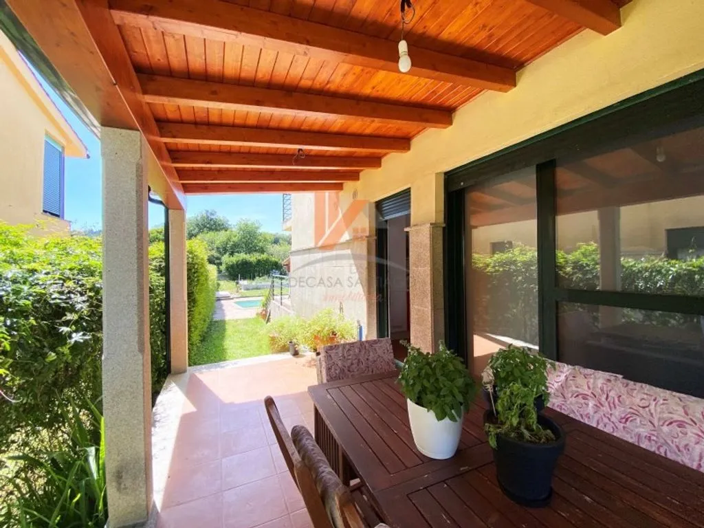 Terrass - Chalet with Pool in Luou, Teo