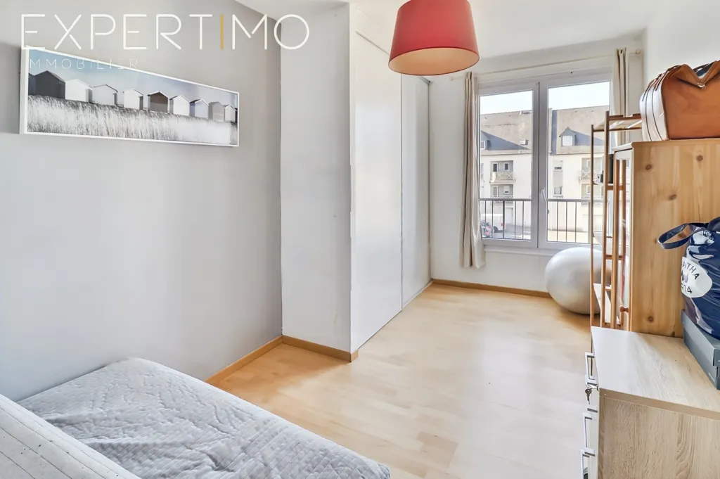 Chambres - Appartement T3 avec balcon et ascenseur à Brest