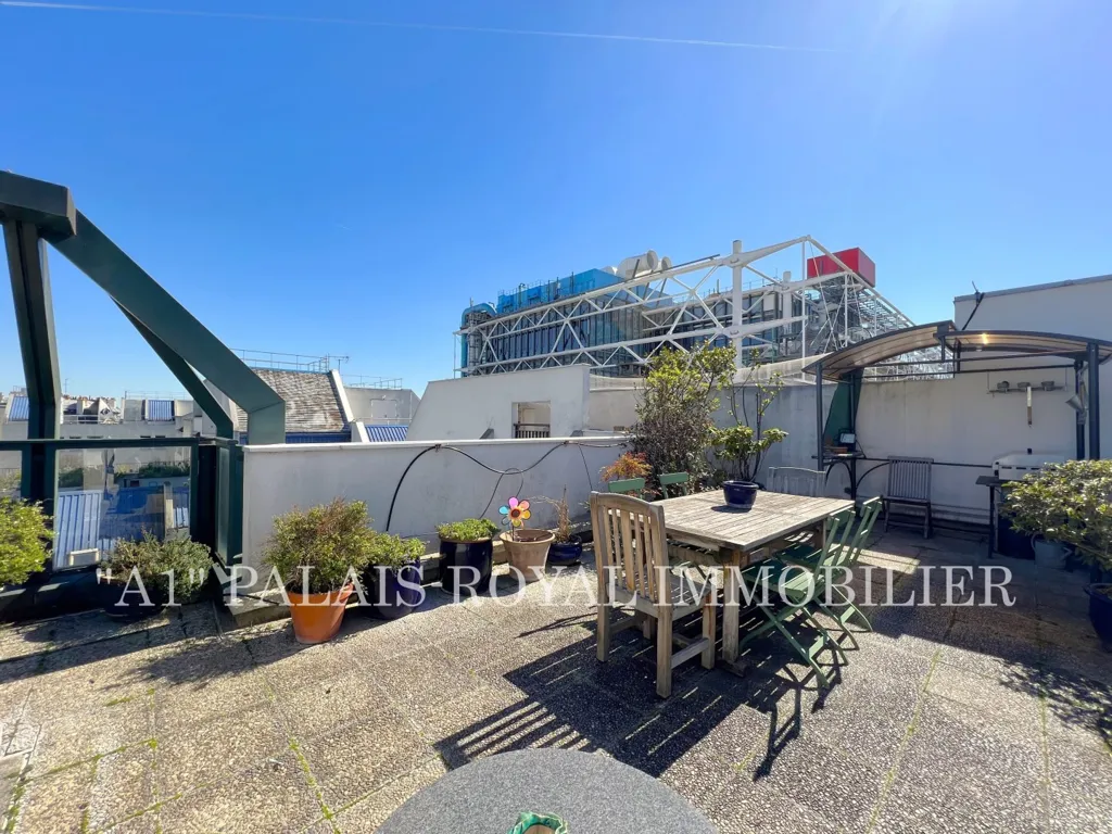 Terrazza - Duplex with Terraces in Paris 3ème