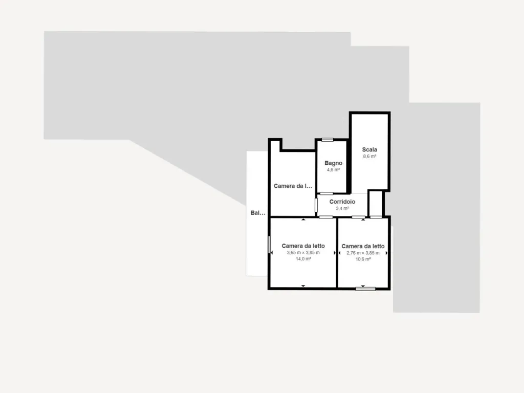 Plan - Rustic Villa with Private Garden in Tradate
