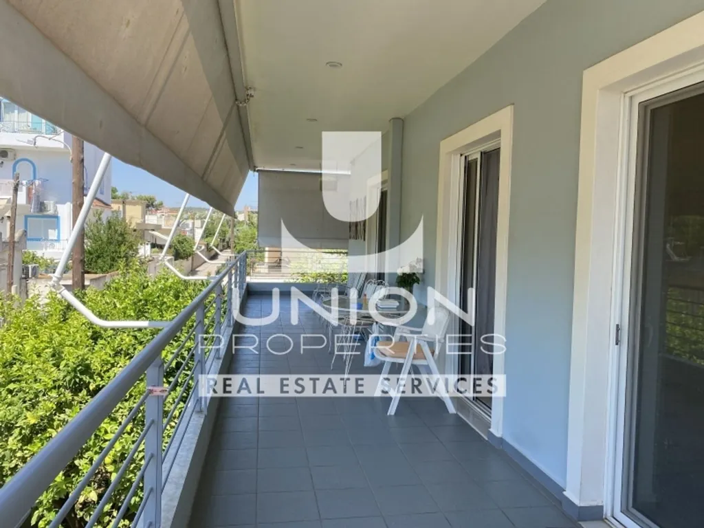 Balcon - Detached House with Sea View in Artemida