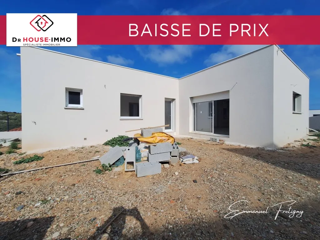 Extérieur - Maison avec Piscine et Terrasse à Fitou