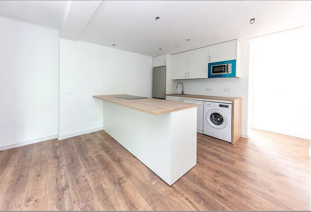 Köök - Apartment with Terrace in Fuengirola