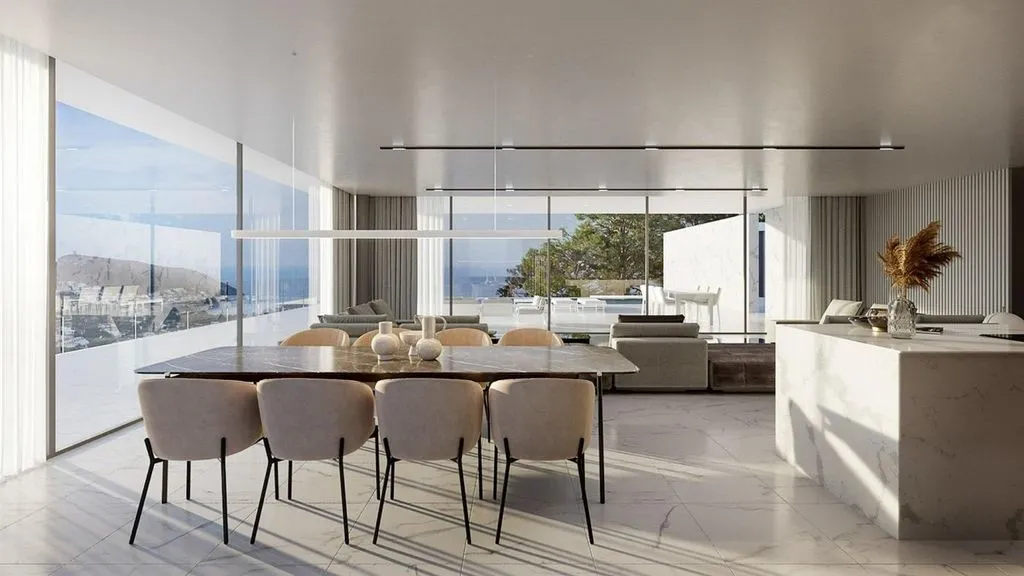 Salle à manger - Luxury Villa with Panoramic Views in Moraira