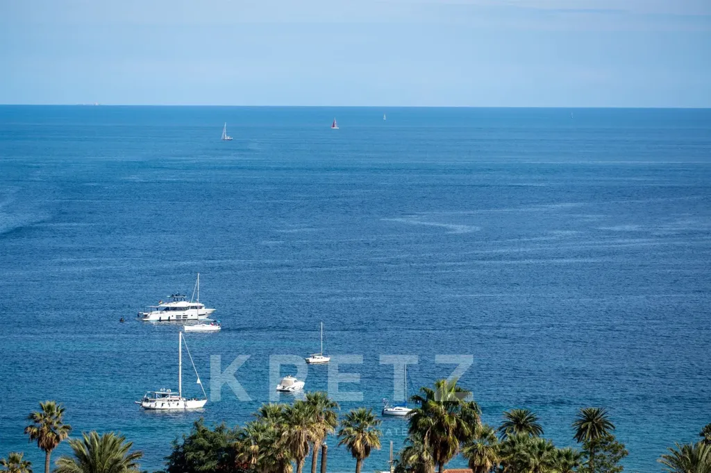 Villa Rénovée avec Vue Mer à Vallauris
