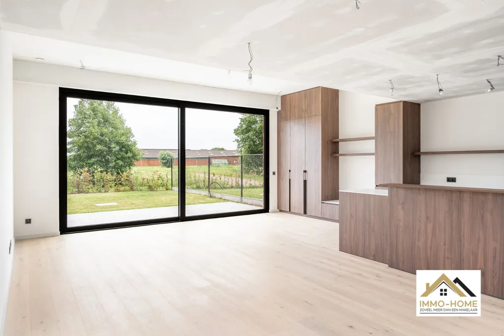 Köök - Modern House with Solar Panels near Lokeren
