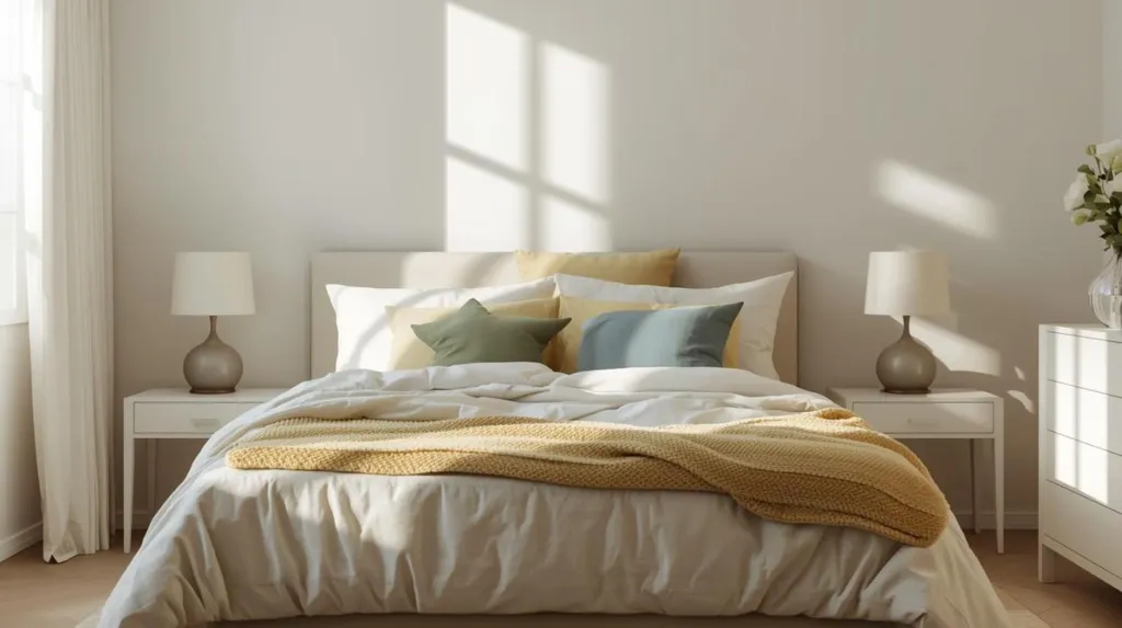 Bedrooms - Secure Apartments with Parking in Bruguières