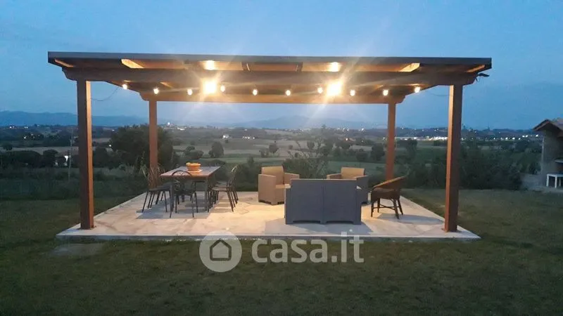 Terrasse - Rustic Cottage with Pool in Lucignano