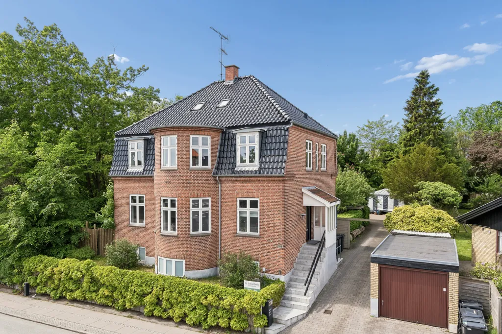 Vue aérienne - Villa Apartment with Terrace in Hellerup