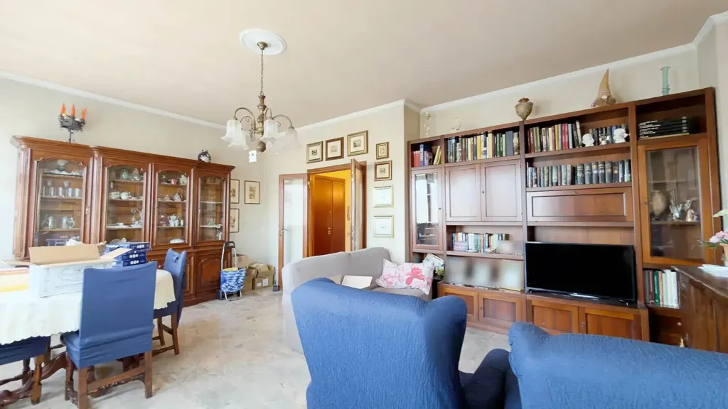 Salle à manger - Penthouse Apartment with Panoramic Terrace in Florence