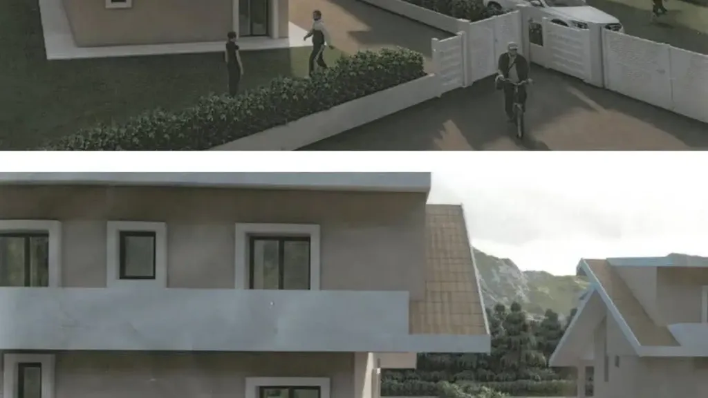 Modern Semi-Detached Villa with Terrace in Torrice