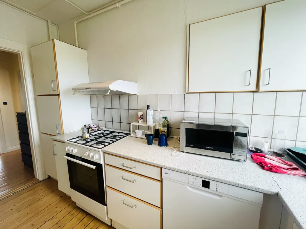 Köök - Spacious Two-Bedroom Flat in Nørresundby Centre