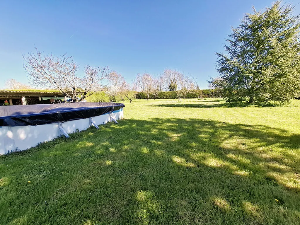 Jardin - Pavillon avec Piscine à Courant