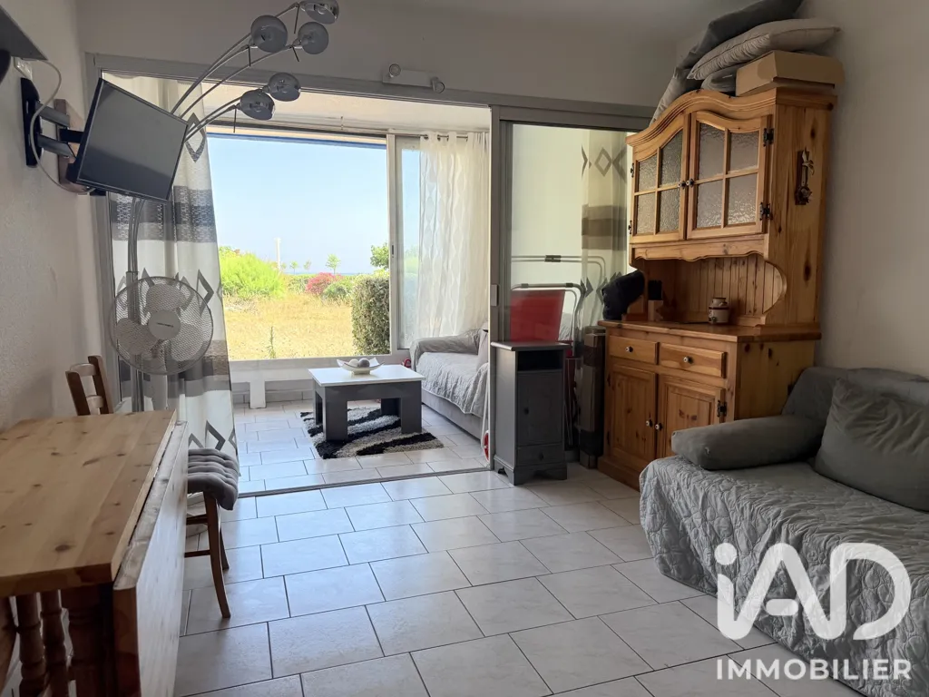 Soggiorno - Studio with Sea View in Le Barcarès