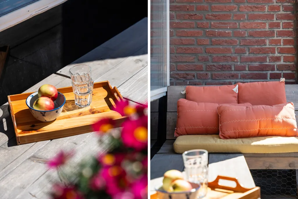 Balcon - Charming Apartment with Two Balconies in Agniesebuurt