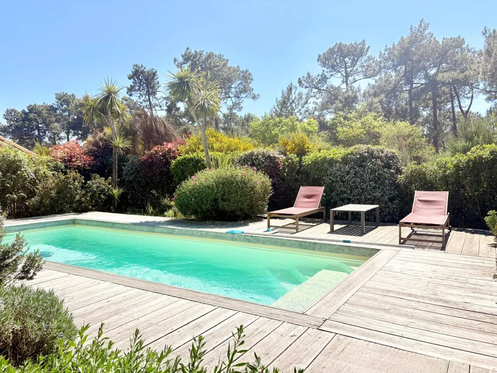 Bassein - Contemporary Villa with Pool in Vensac Océan