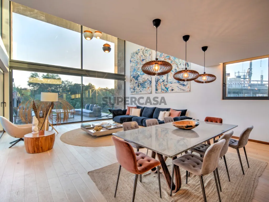 Dining Room - Modern Villa with Sea View in Troia Resort