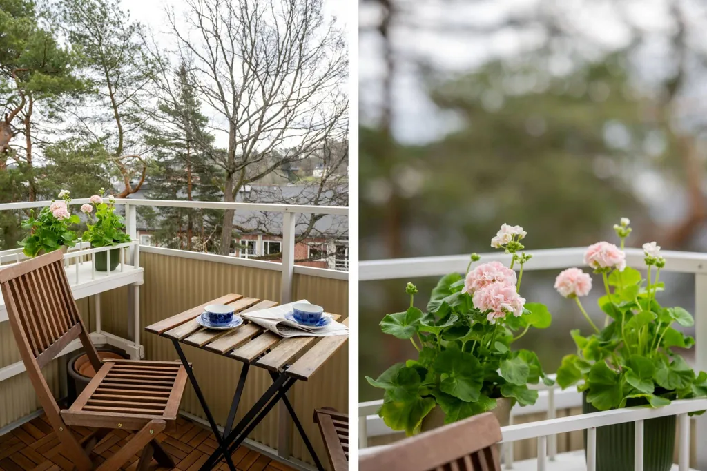 Rõdu - Apartment with South-Facing Balcony in Borås