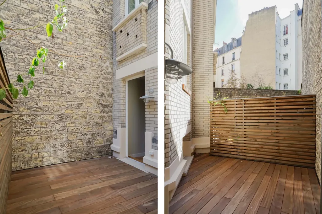 Balcone - Renovated 2-Bed Flat with Terraces in Paris 75017