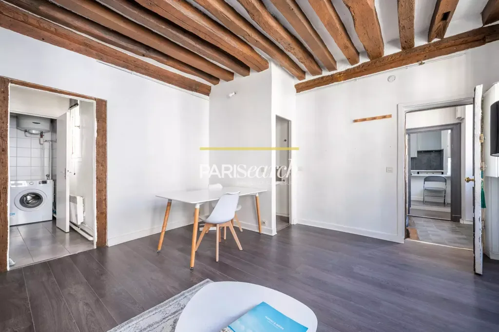 Séjour - Studio Charmant à Saint-Germain-des-Prés, Paris 6