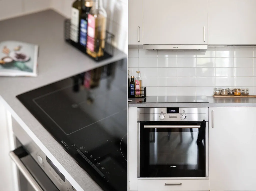 Cuisine - Modern Flat with Large Windows in Stockholm