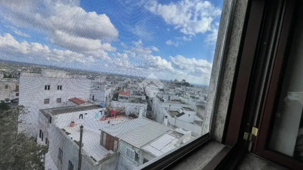 Balcony - Trilocale with Elevator and Church View in Ceglie Messapica