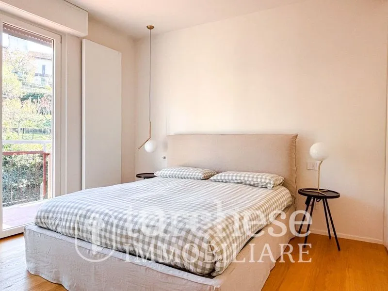 Chambres - Rustic Trilocale with Balcony in Sorisole