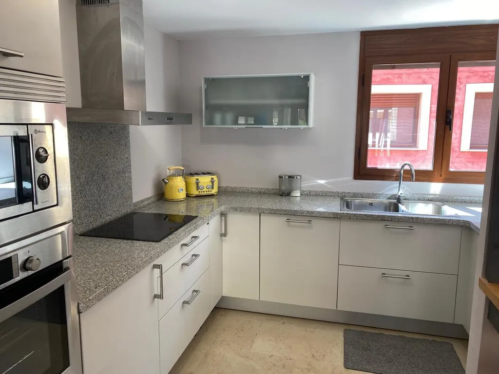 Cucina - Duplex Apartment with Pool in La Fustera, Benissa
